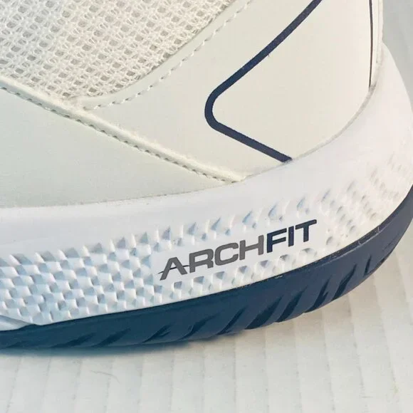 Skechers Go Train Arch Fit Viper Court-Pickleball (White/Navy) Tennis for Mens - Picture 9 of 17
